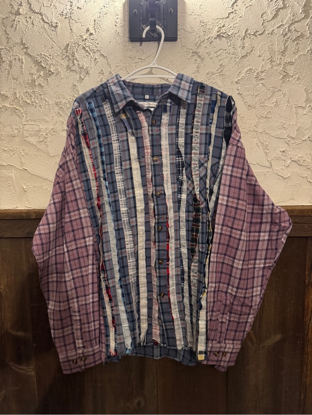 Rebuild by Needles Upcycled
Japan Nine Cut Flannel - Size L
